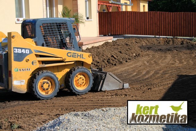 Tereprendezés Ecseren – szintek kialakítása