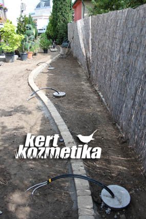 Kerti világítás kiépítése – Gödöllő