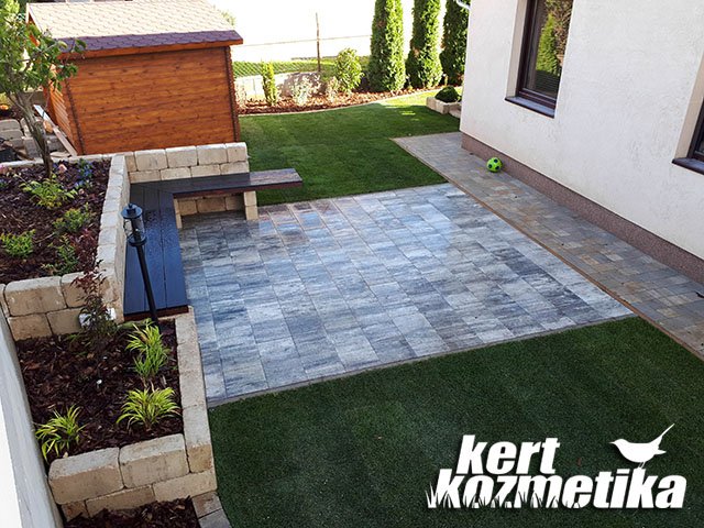 Kertépítés – Kistarcsa (közeli referencia)