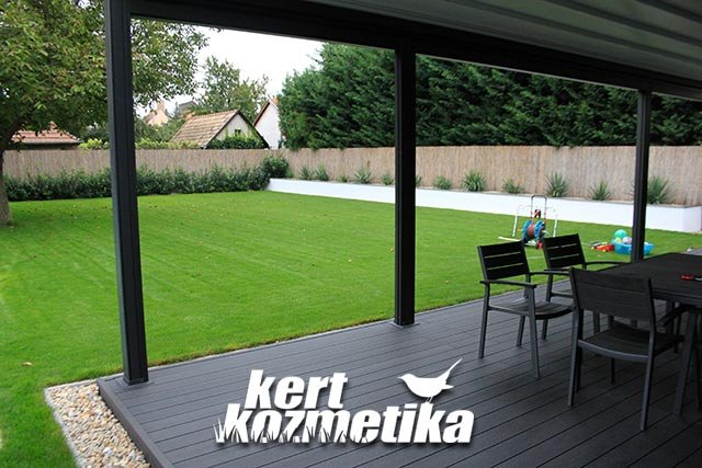 Kertépítés Rákosszentmihályon – kész állapot