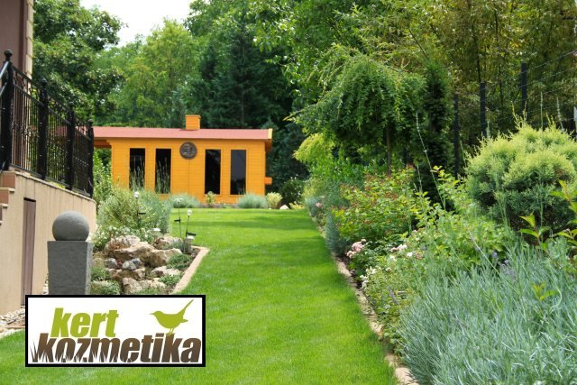 Elkészült kert – kertépítés XVI. kerület