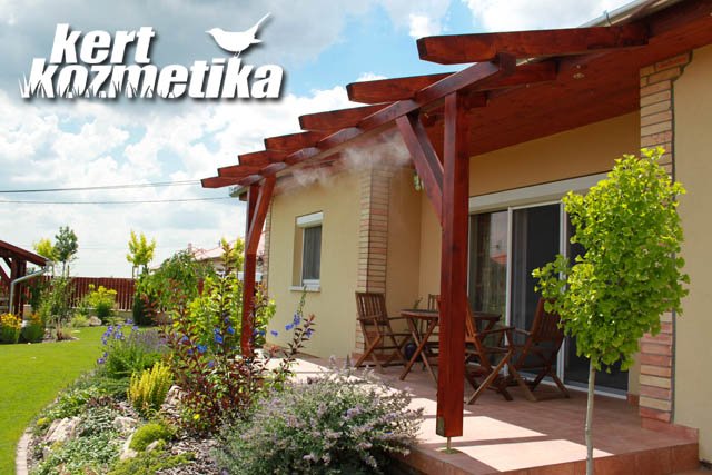 Elkészült ecseri kert – rendezett gyep, ágyások és hangulati elemek