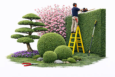 Kertkozmetika növényápolási munkák