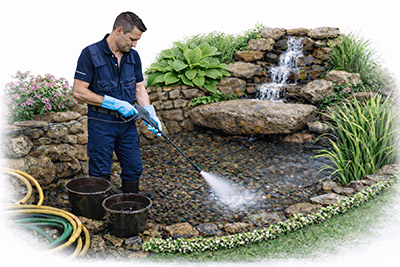 Kertkozmetika növényágyások gondozása